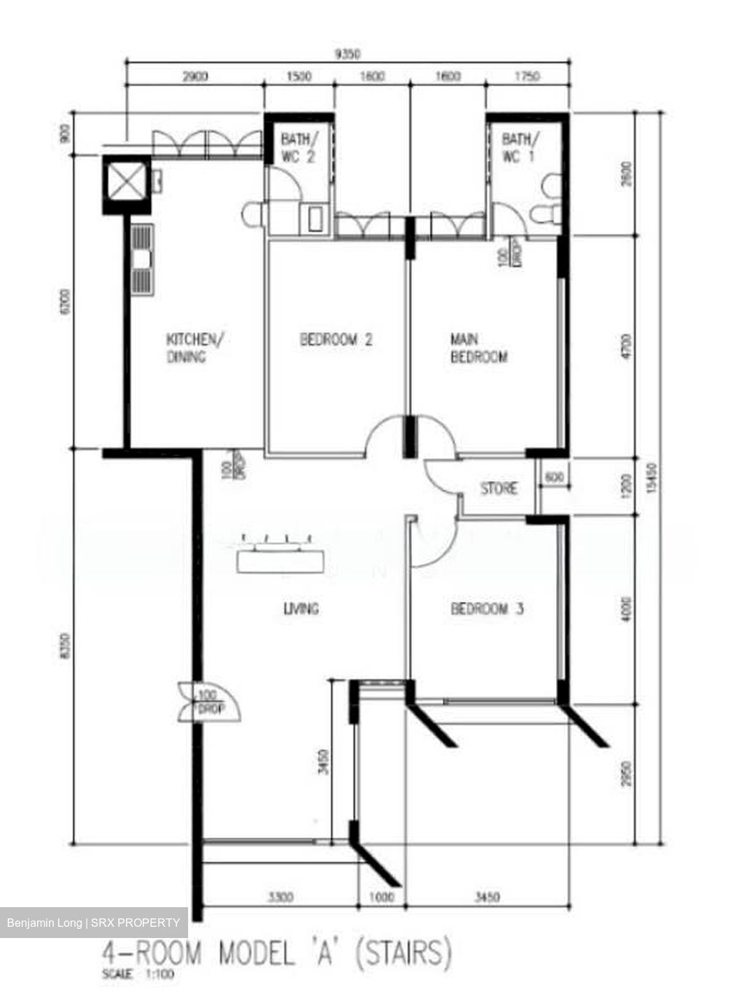 Blk 115 Bukit Purmei Road (Bukit Merah), HDB 4 Rooms #528921211